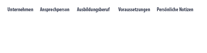Beispiel einer zu erstellenden Liste
